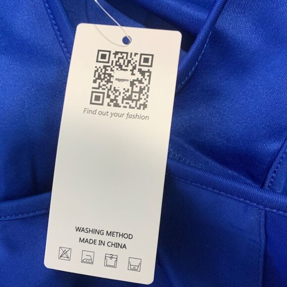 Zeagoo, dress, midi, NWT, sheer, size medium - Picture 11 of 12